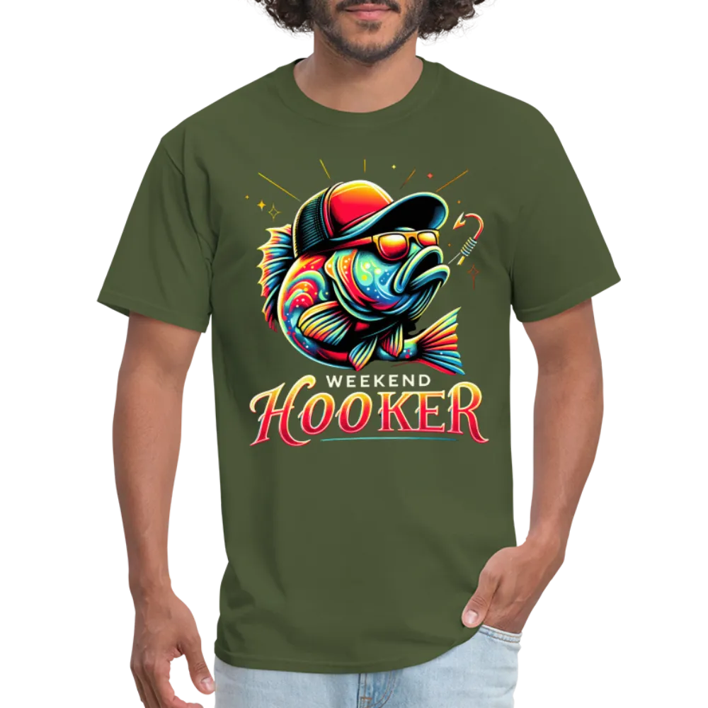 Weekend Hooker Fishing T-Shirt