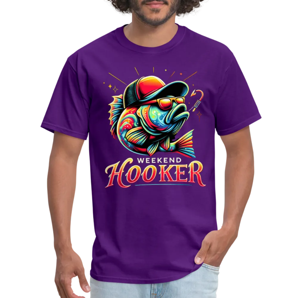 Weekend Hooker Fishing T-Shirt