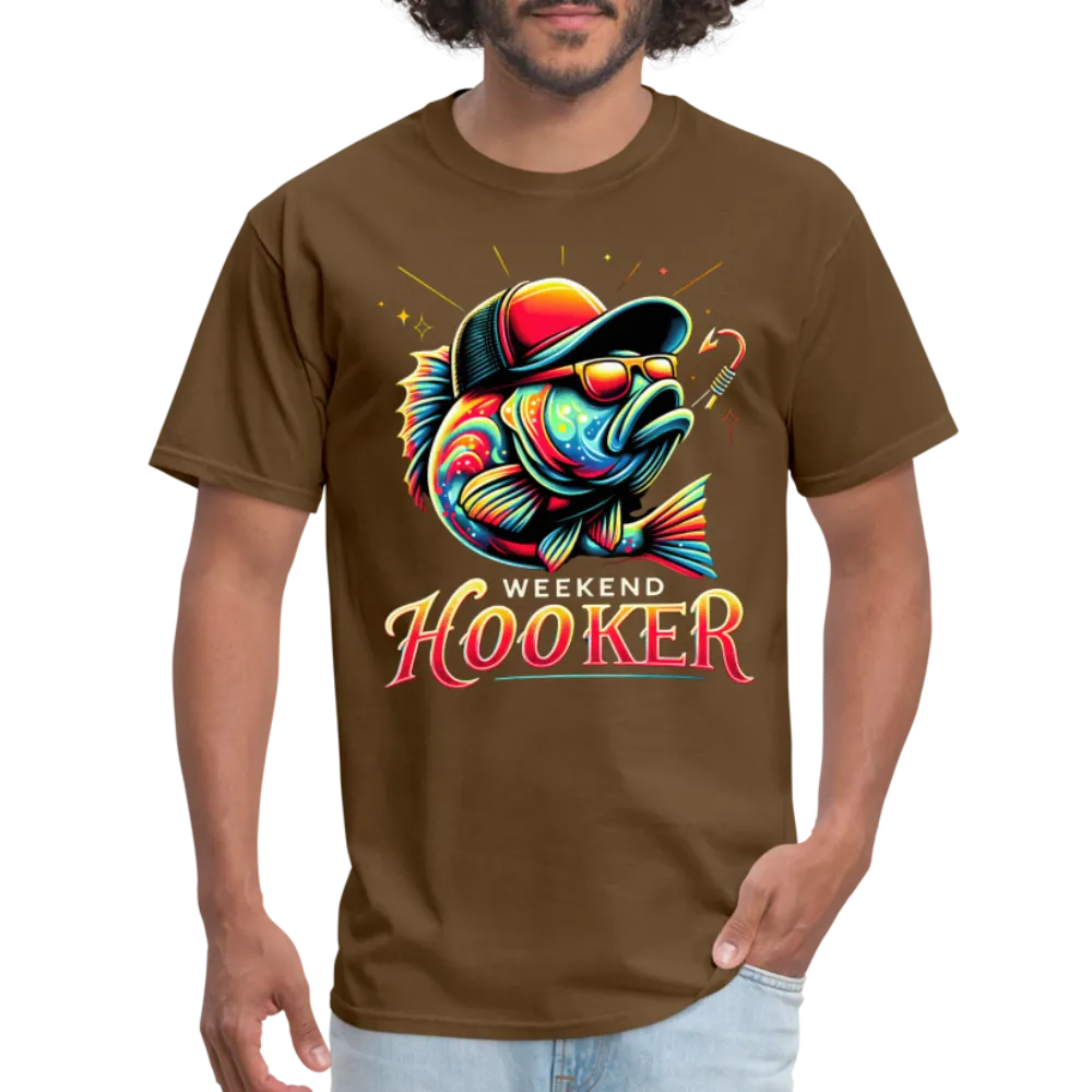 Weekend Hooker Fishing T-Shirt