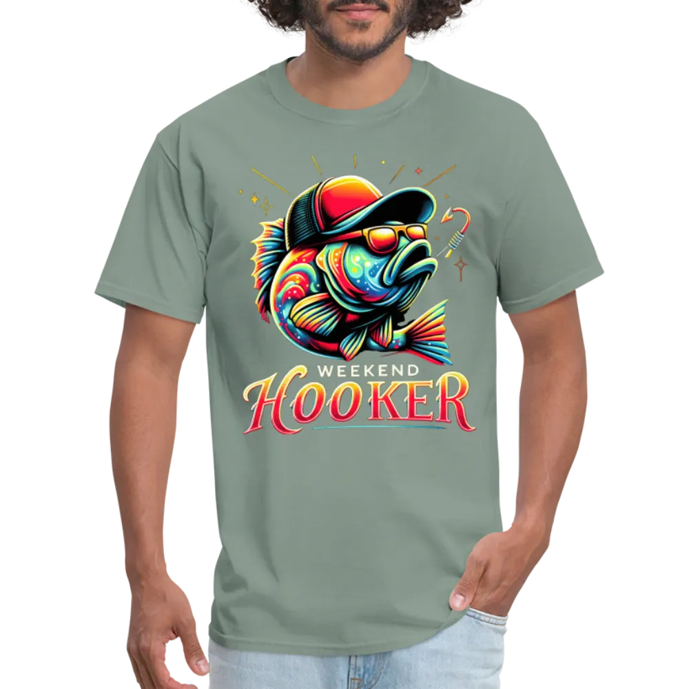 Weekend Hooker Fishing T-Shirt