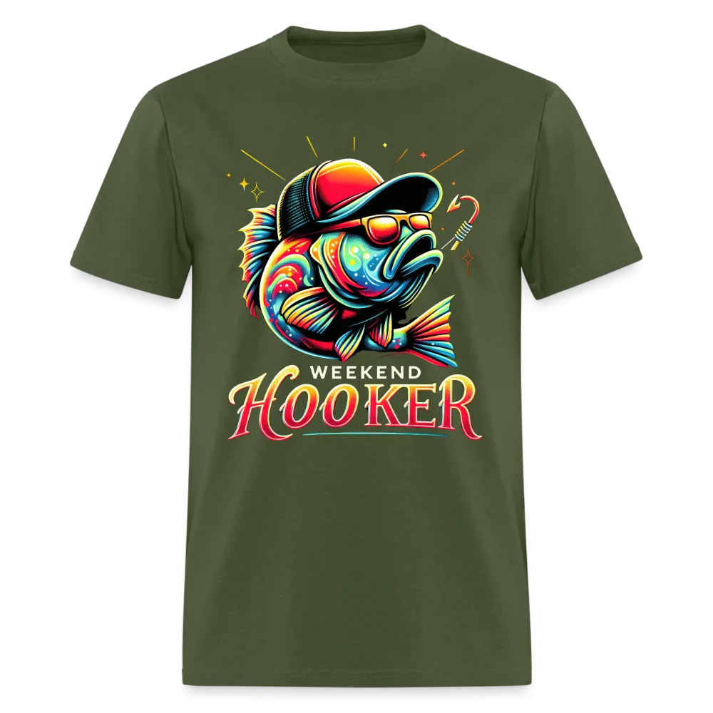 Weekend Hooker Fishing T-Shirt