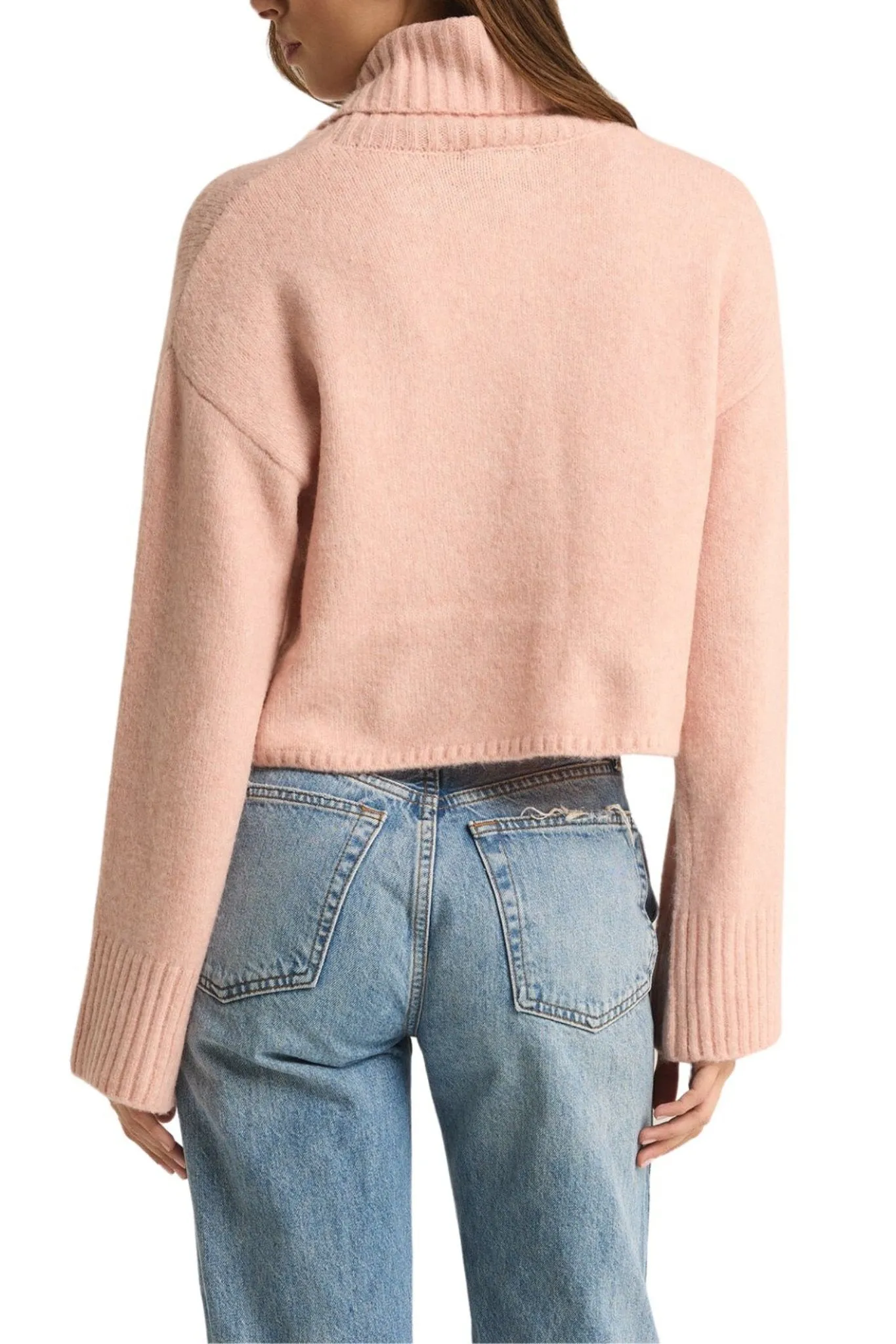 Z Supply: Ursa Sweater Top in Cashmere Pink